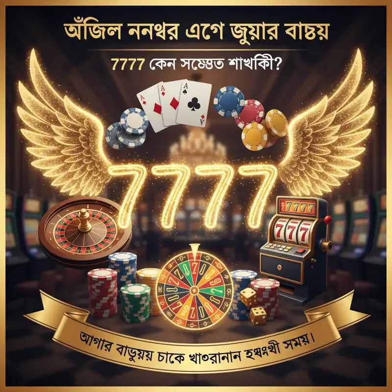 অ্যাঞ্জেল নম্বর এবং জুয়ার ভাগ্য 7777